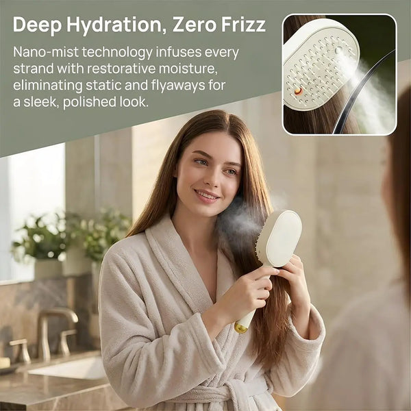 Frizz-Free Steam Hair Comb